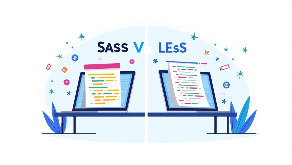 Understanding the Key Differences Between Sass and Less Modern CSS Workflows